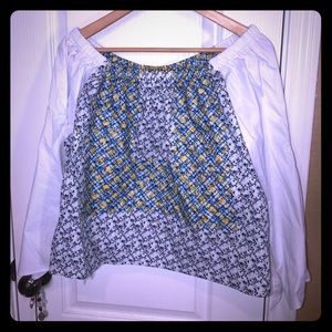 Xhunca Store shoulder-less blouse